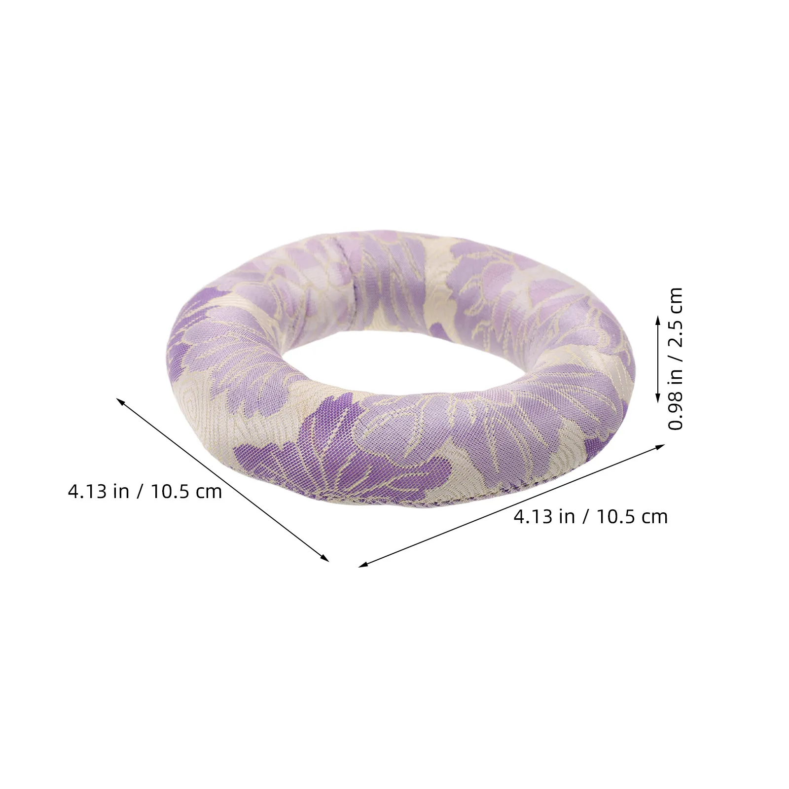 Nepal Singing Bowl Cushion Round Pillow Anti-Slip Meditation Mat for Crystal Sound Bowls Yoga Healing Sound Therapy Accessories