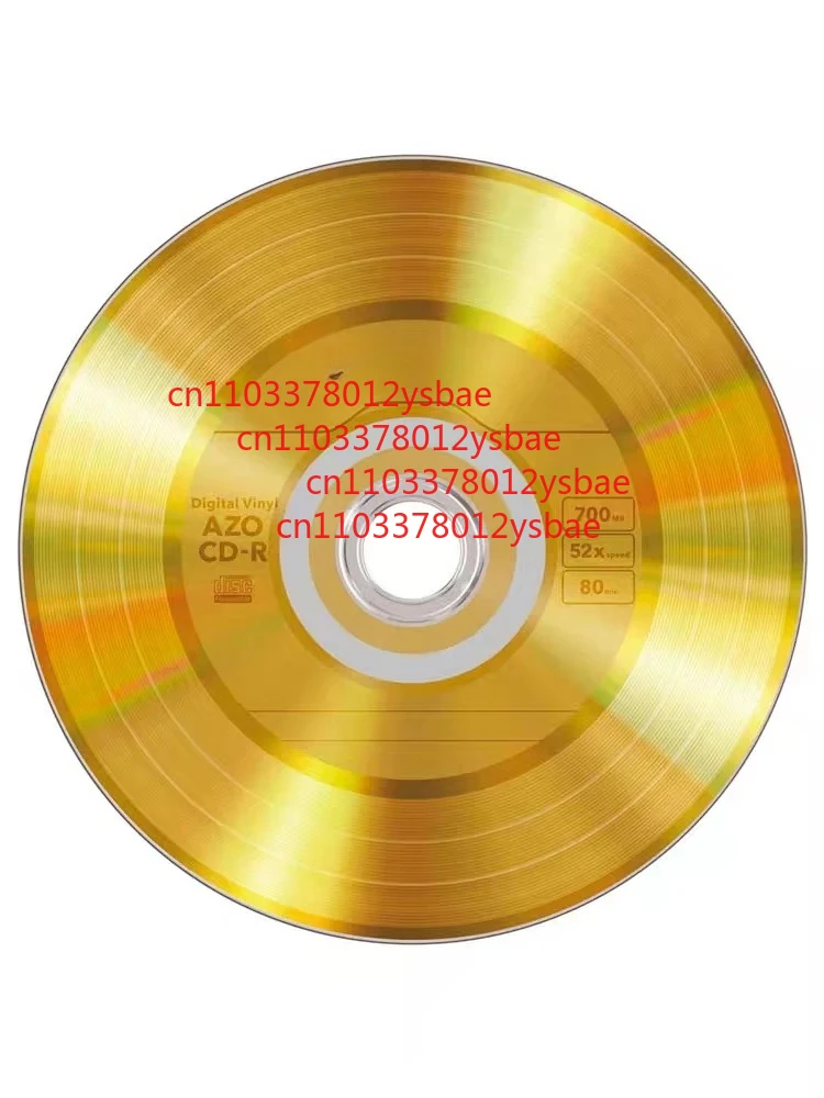 FOR Verbatim Golden Digital AZO Vinyl CD-R Discs Empty CDR CD Disc 80min 700MB 52X 50Pcs/Pack