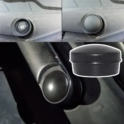 현대 소나타 YF MK6 2009 - 2013 제네시스 BH 산타페 그랜저 HG 아제라 프론트 와이퍼, 윈드실드 암 로커 너트 커버 볼트 캡