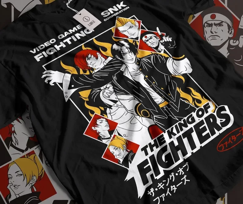 The KOF2002 Kof 2k2 Character Select Premium Unisex T-shirt.