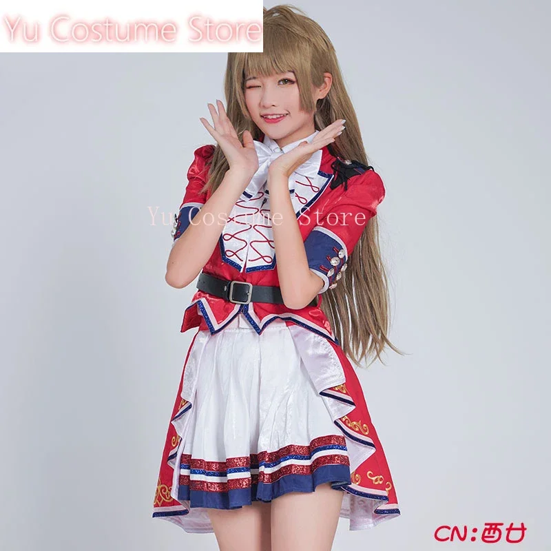 Yu Anime! Lovelive Tojo Nozomi Koizumi Hanayo μ's 9th Anniversary Revival Concert Performance Dress Uniform Cosplay Costume image 4