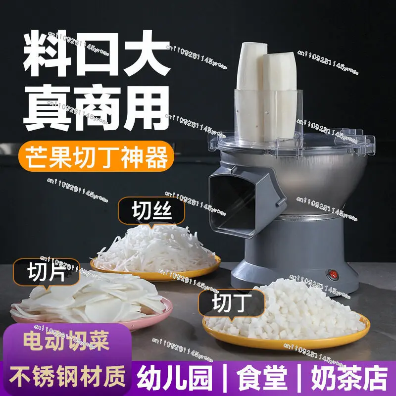 Suitable for4-in-1 Vegetable Slicer Machine, Electric Food Chopper for Kitchen Household/Commercial Use Commercial-Grade Efficie