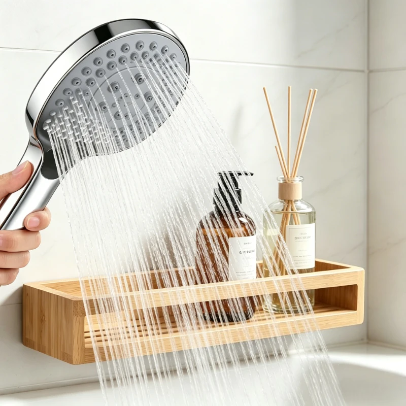 Multifunctional Handheld Shower Head High Pressure Multiple Spray Modes Save Water Stainless Steel Shower Bathroom Accessories