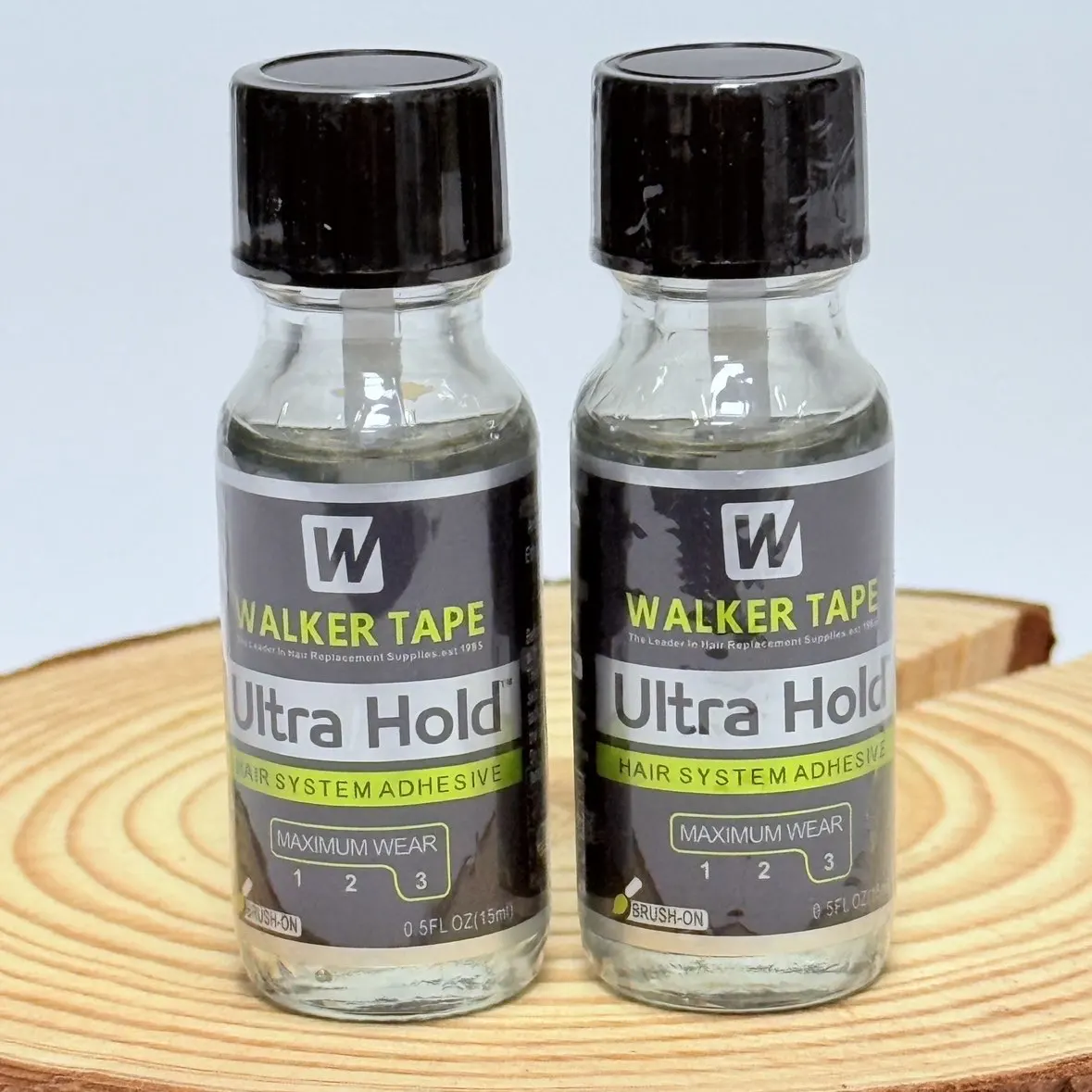 0.5 FL OZ Ultra Hold Hair Adhesive Glue Brush-on Lace Wig Glue For Lace Wig/Closure/Toupee Soft-bond Silicone Adhesive Glue