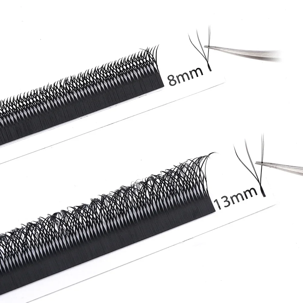 Wendy Two Tips 6D W Shape Lashes Extension Two Tip 3D Premade Volume Fan High Quality Fake Eyelashes Supplies Natural Look Lash