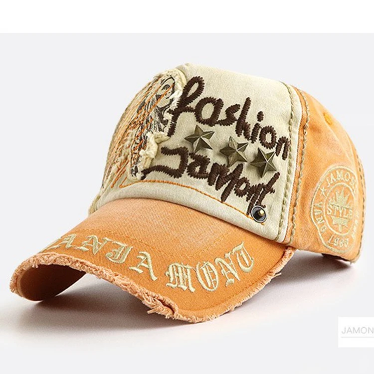 

Шляпа от солнца унисекс, винтажная бейсболка с заклепками и буквами, уличная бейсболка, фуражки для женщин и мужчин