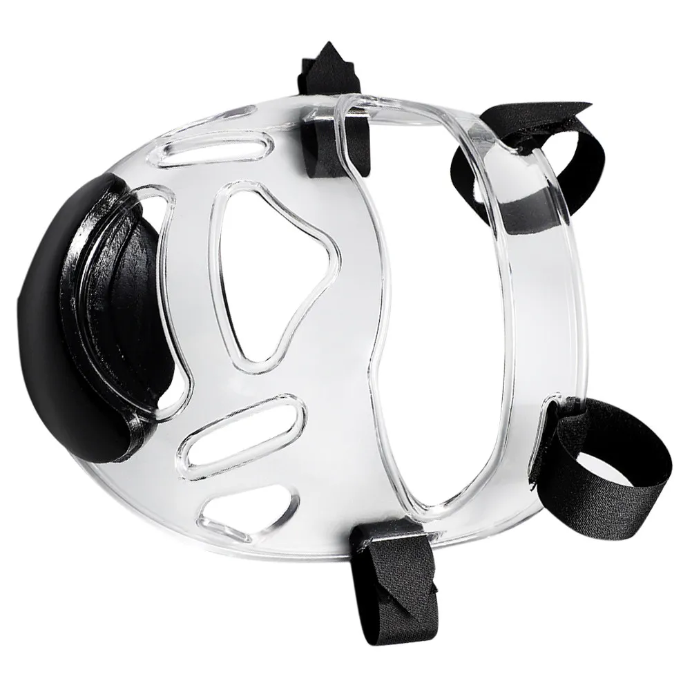 

Прозрачная защитная маска для лица для бокса, профессиональная защитная экипировка для тхэквондо, кикбоксинга и карате