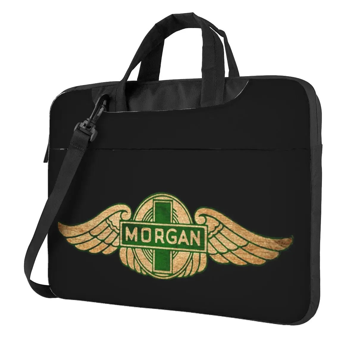 

Morgan Motor Car Company Crossbody Laptop Bag Case Computer Bag Resistant Protective Notebook Pouch for Macbook Pro Lenovo