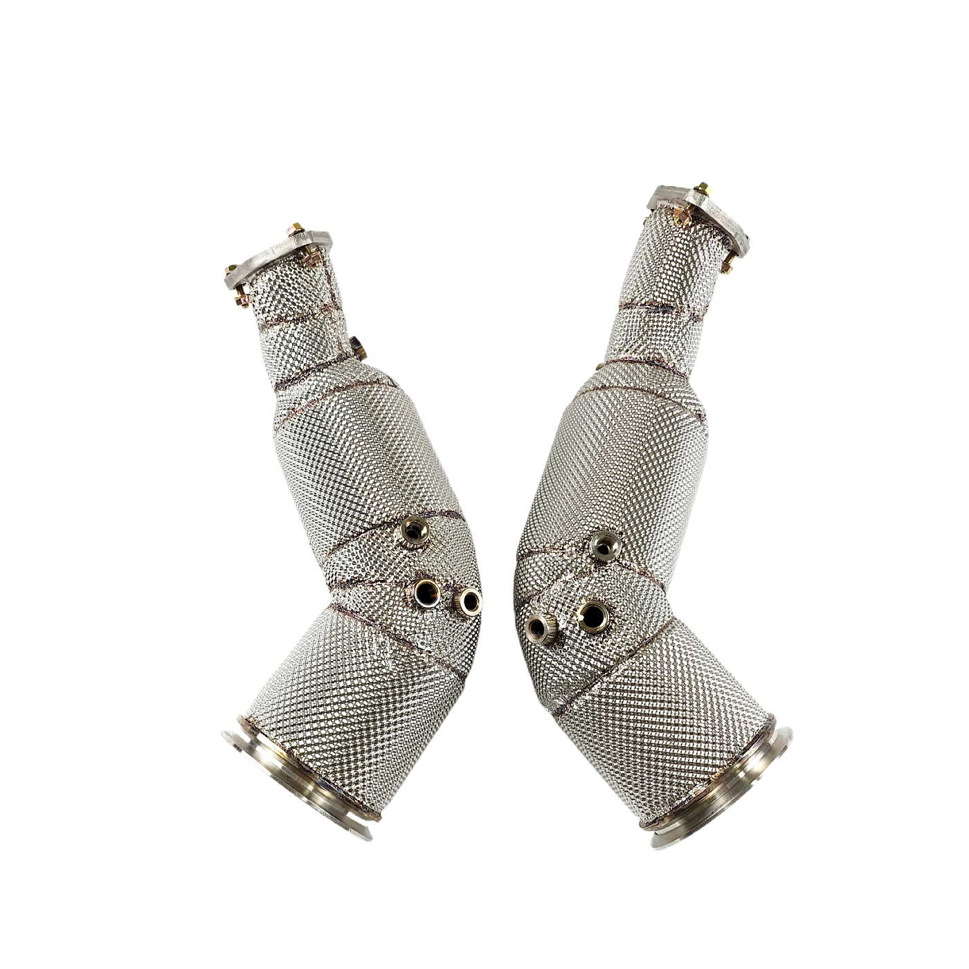 200 Cells Heatshield Downpipe For AUDI RSQ8 SQ7 SQ8 Downpipe