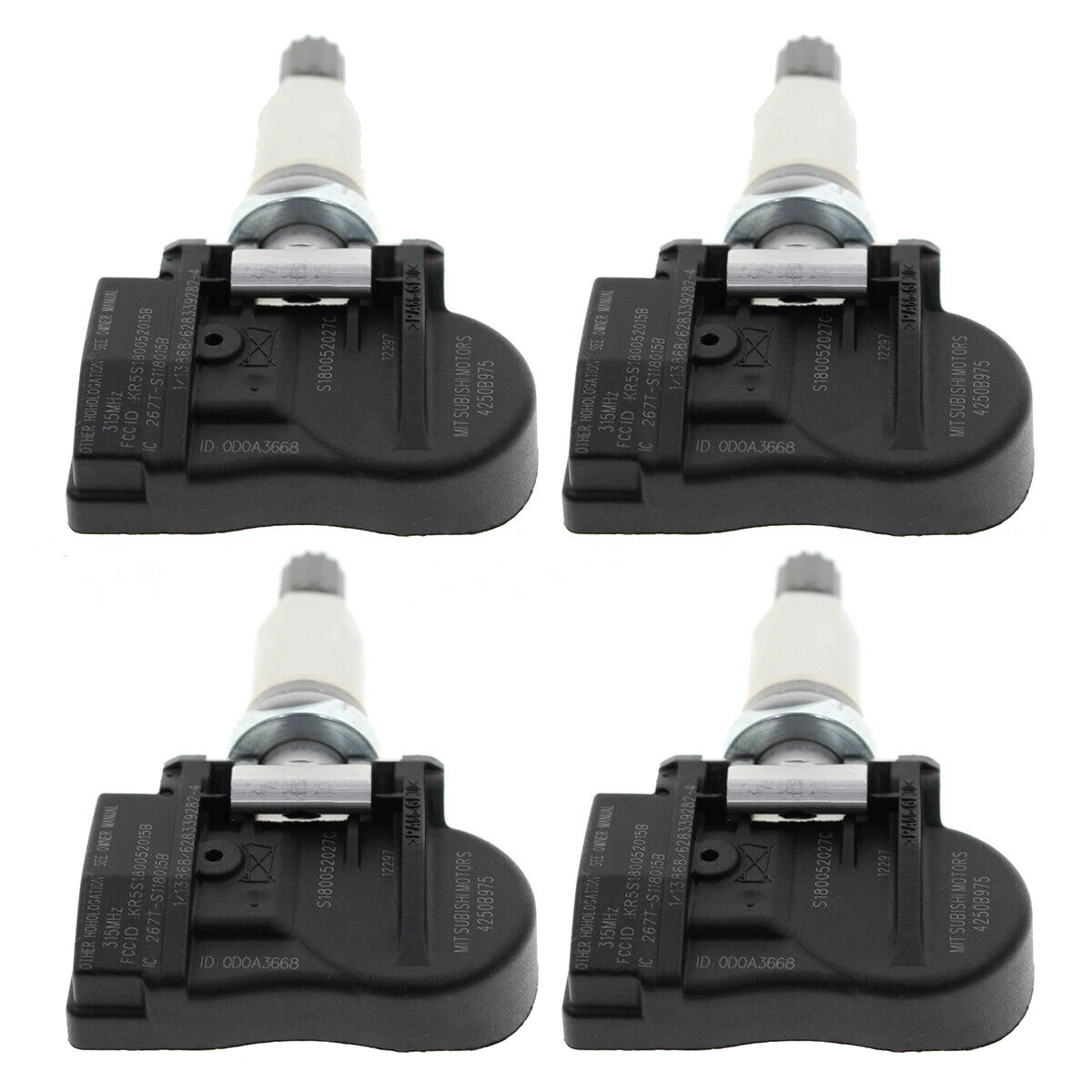 4PCS TPMS Tire Pressure Monitoring Sensor 4250B975 for Mitsubishi Outlander Lancer RVR Eclipse Cross I-MiEV Mirage