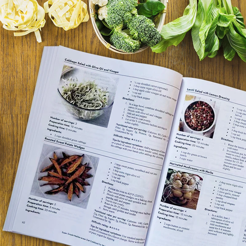 Simple & Easy Mediterranean Diet Cookbook For Seniors,Mediterranean Recipe Book