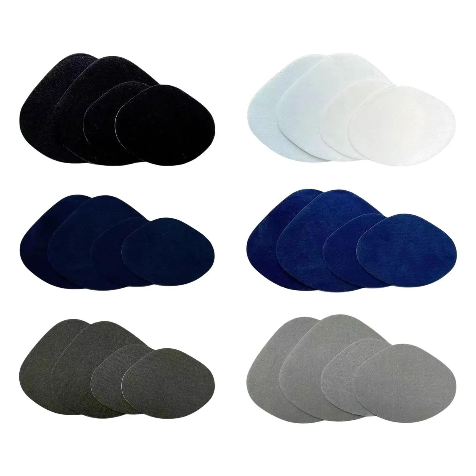 4x Shoe Heel Repair Patches for Men and Women Wear Resistant Heel Hole Stickers