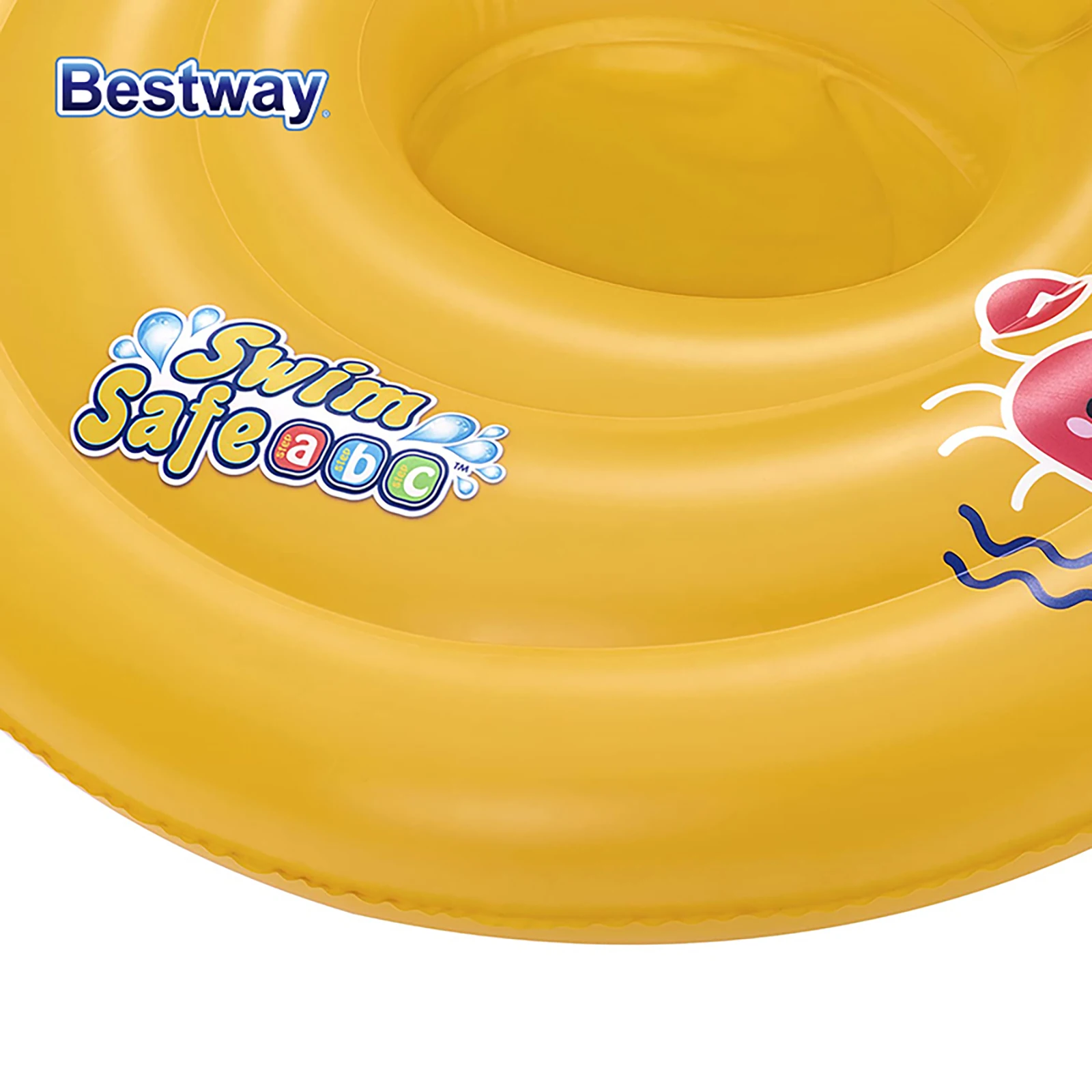 Bestway-Flotteur gonflable pour piscine, siège d'entraînement, rond à 3 anneaux, 32096