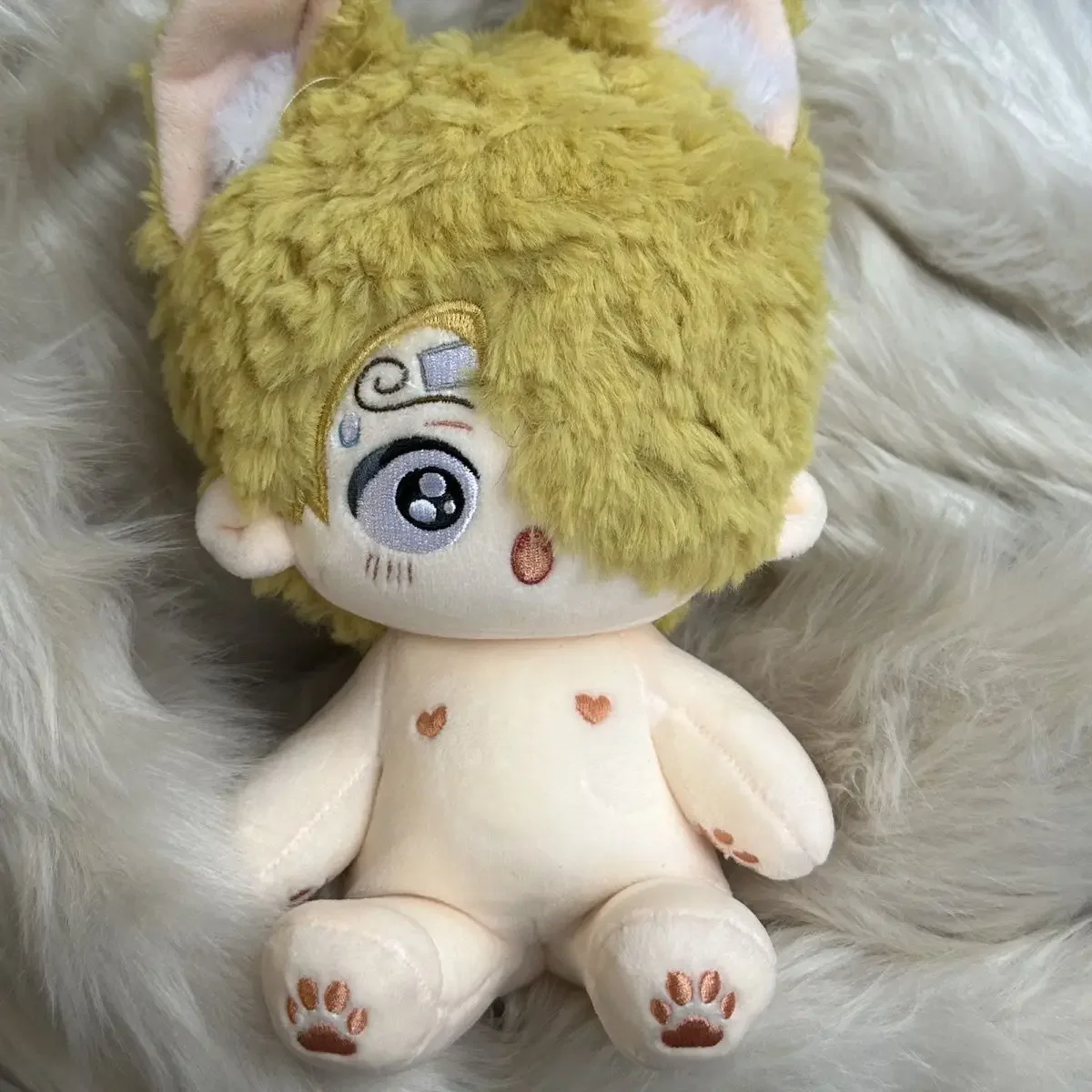 20cm Animation Surrounding Stuffed Plush Toys Sanji Cotton Doll Super Soft Dress-up Doll Fans Children\'s Adults Cartoon Gift Toy