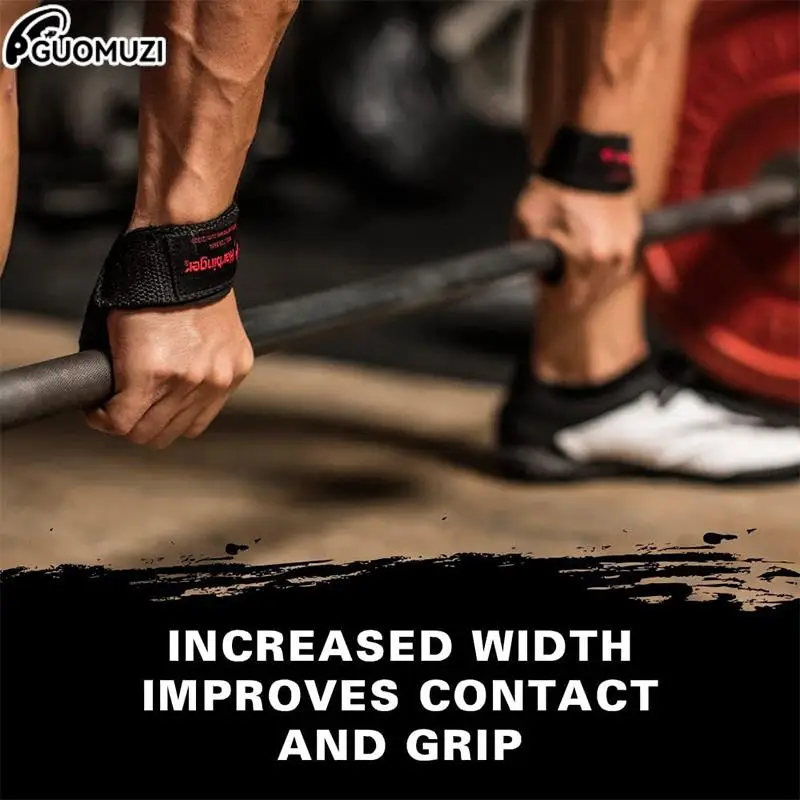 1pc(not 1pair) Weightlifting Wrist Strap Strength Training Adjustable Non-slip Gym Fitness Lifting Strap Wrist Support Grip Band