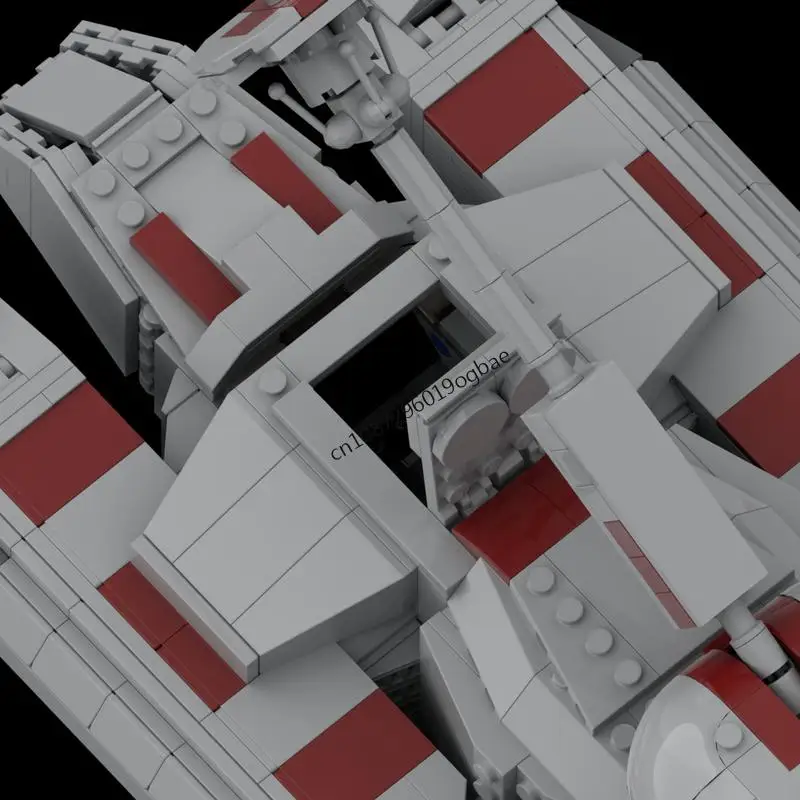 New 1238Pcs Famous Star Battle Movie Moc Rx-200 Assault Tank Diy Creative Ideas Child Toys Birthday Gifts Custom Puzzles