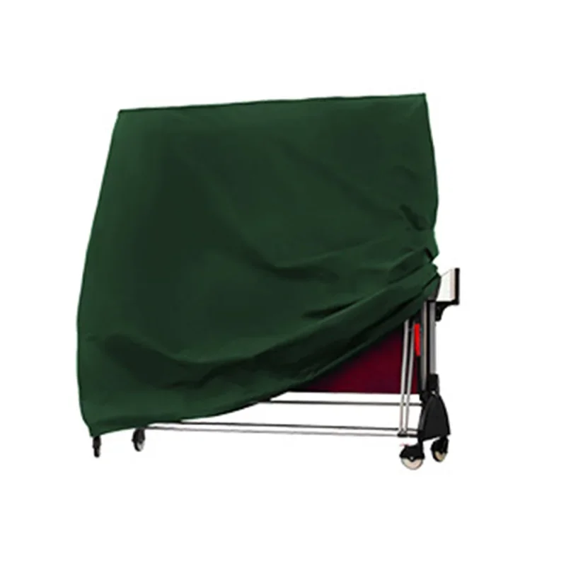 

210D Oxford Cloth Outdoor Table Tennis Dust Cover Heavy Duty Waterproof Windproof Storage Accessory Ping-Pong Table Dust Cover