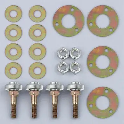 

4pcs Furniture Rocking Chair Bearing Iron Material Sturdy Connecting Piece For Glider Repair M8X45Mm Hardware Replacement Part