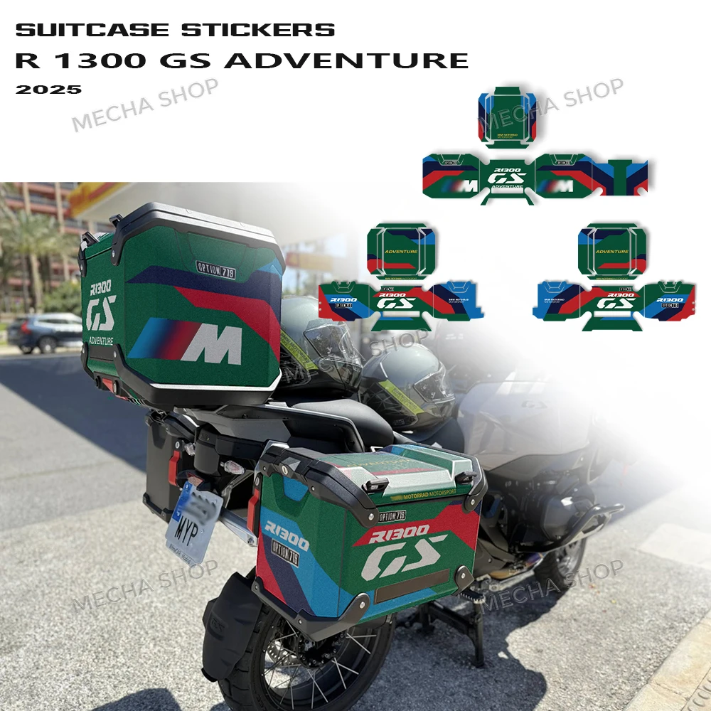 

Motorcycles Luggage Cases Protection Sticker Suitcase Decal for R 1300 GS ADV GSA 1300 Suitcase Sticker