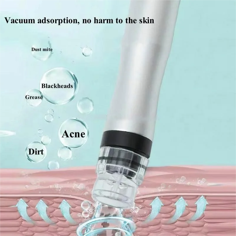 أحدث مزيل الرؤوس السوداء فراغ منظف مسام الوجه أداة شفط الطاقة الكهربائية آلة معالجة الوجه لصالون المنزل #2