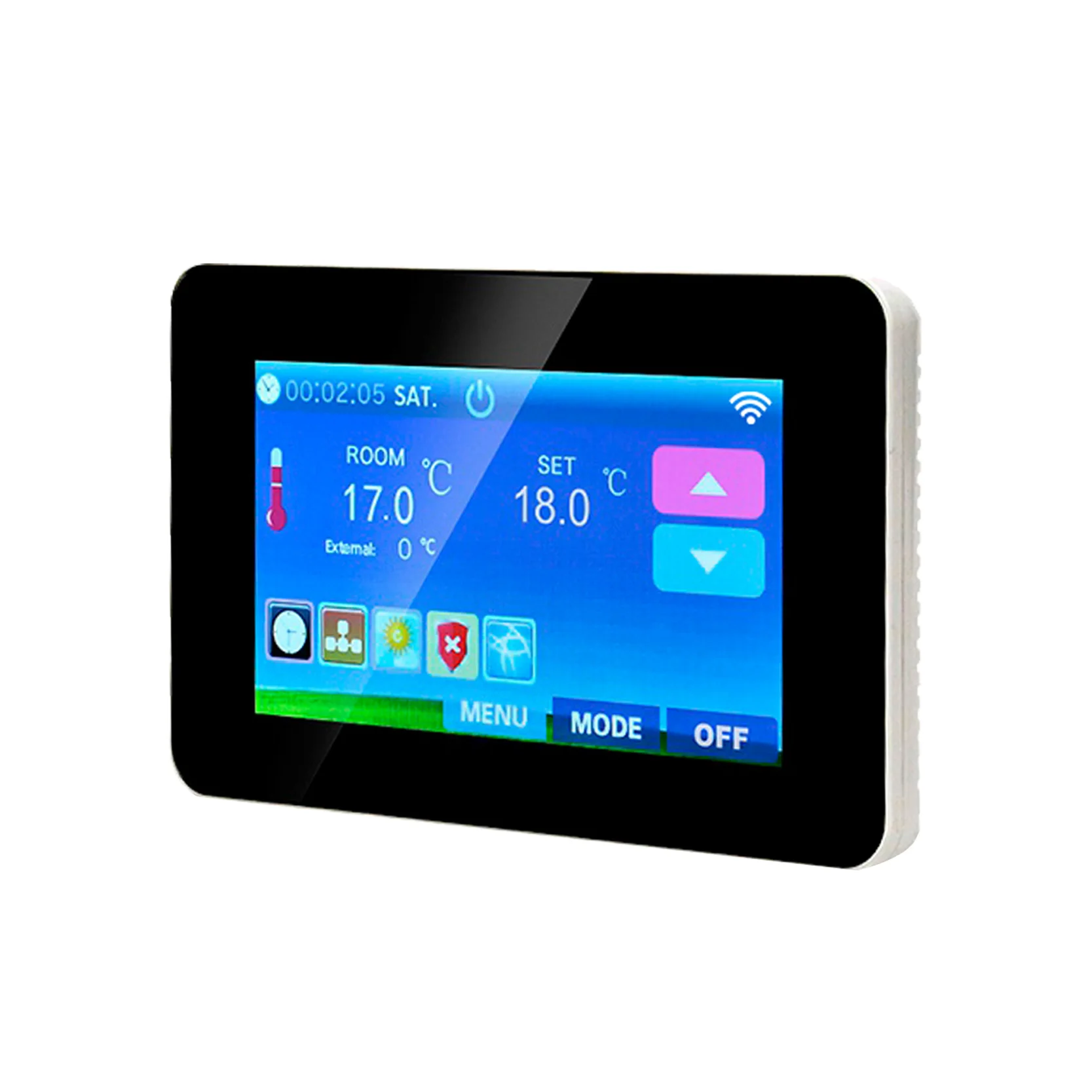 Touch Screen Smart Wifi Digital Programmable Electric Temperature Control Thermostat for Underfloor Heating