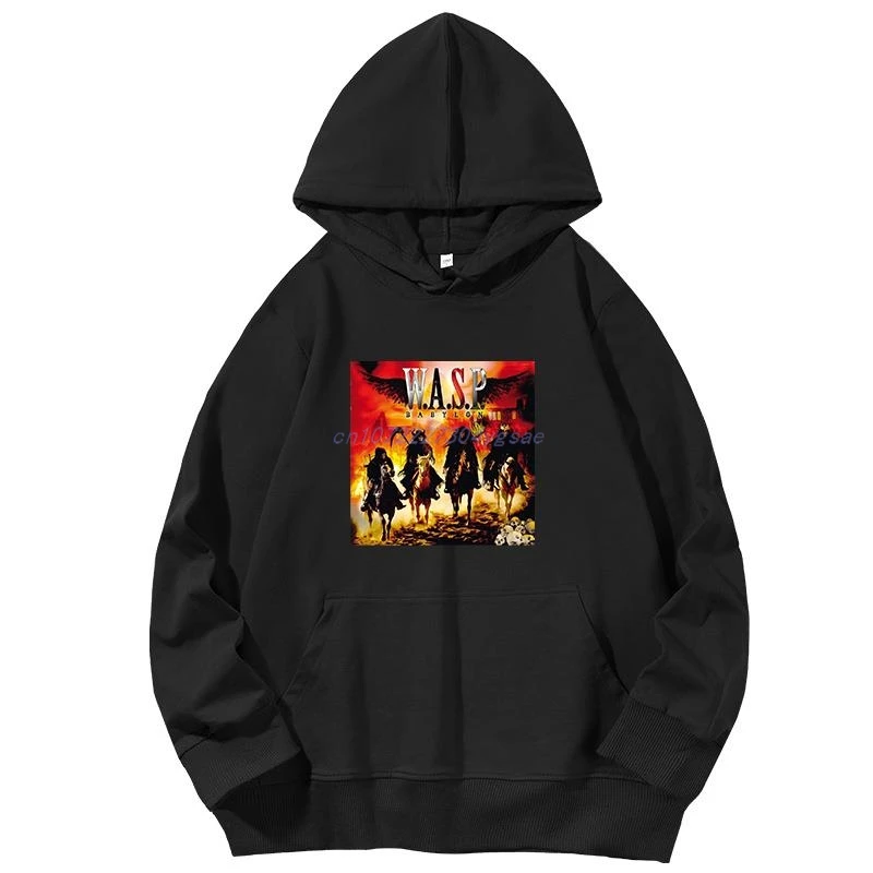 

Металлическая рок-группа Legend Album с логотипом Babylon, классические толстовки с капюшоном с графикой, хлопковая рубашка с капюшоном, весенне-осенние мужские толстовки