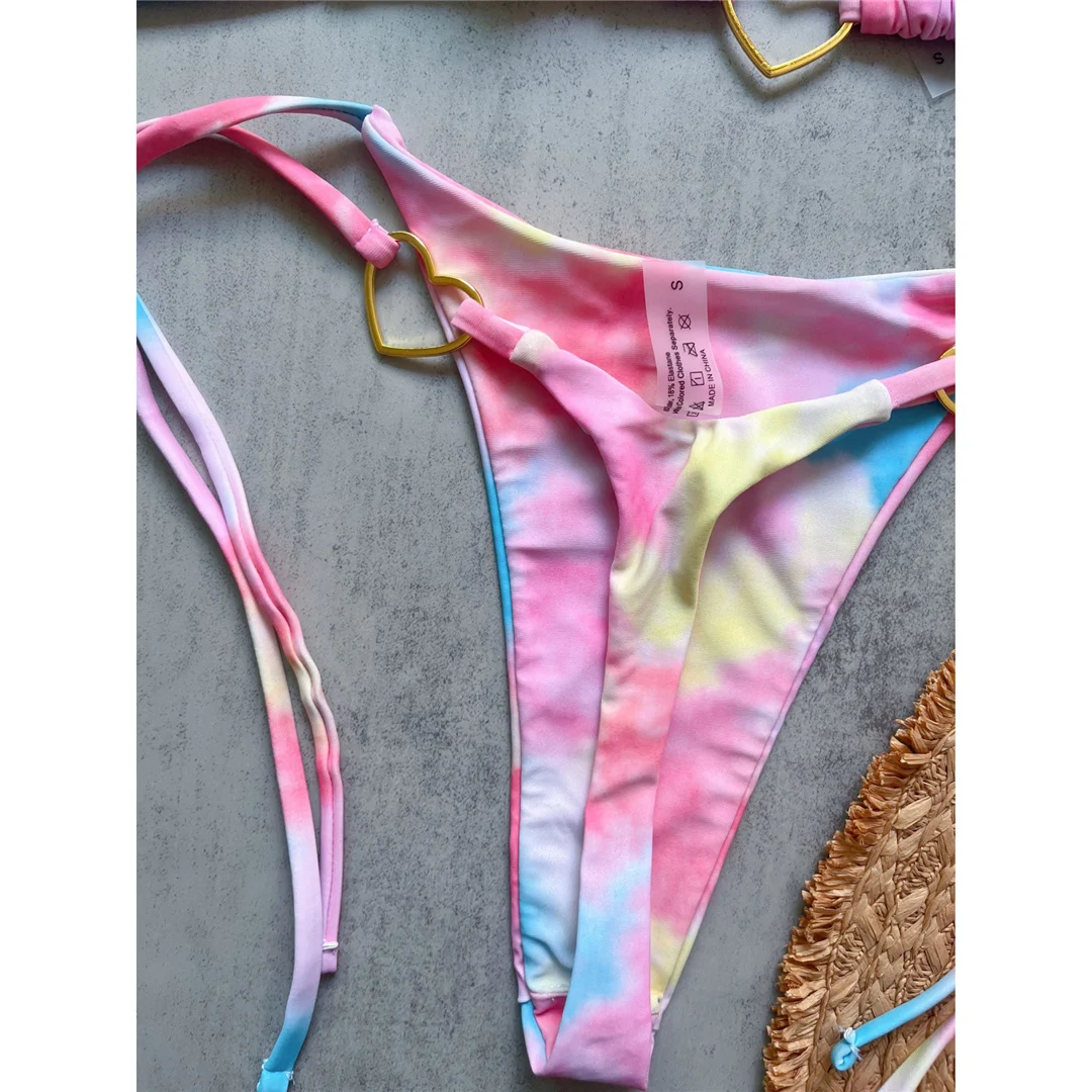 Sexy Extrem String Mini Micro Tanga Bikini Damen Badeanzug Frauen Bademode Zweiteiliger Bikini-Set Badeanzug Schwimmanzug V8291 – Detail 10