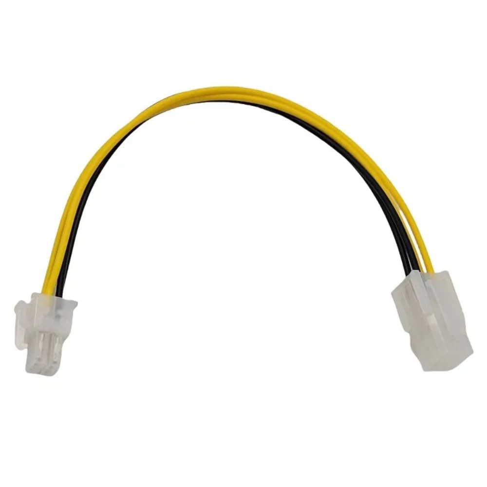 4 Pin ATX CPU Power Extension Cable Male to Female Adapter Wire Short ATX 4Pin Power Supply Extension Cord For Desktop PC