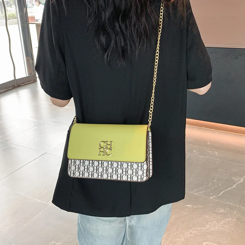 Advanced Texture New Women's Bag Popular Popular Crossbody Bag One Shoulder Underarm Bag Small Square Bag