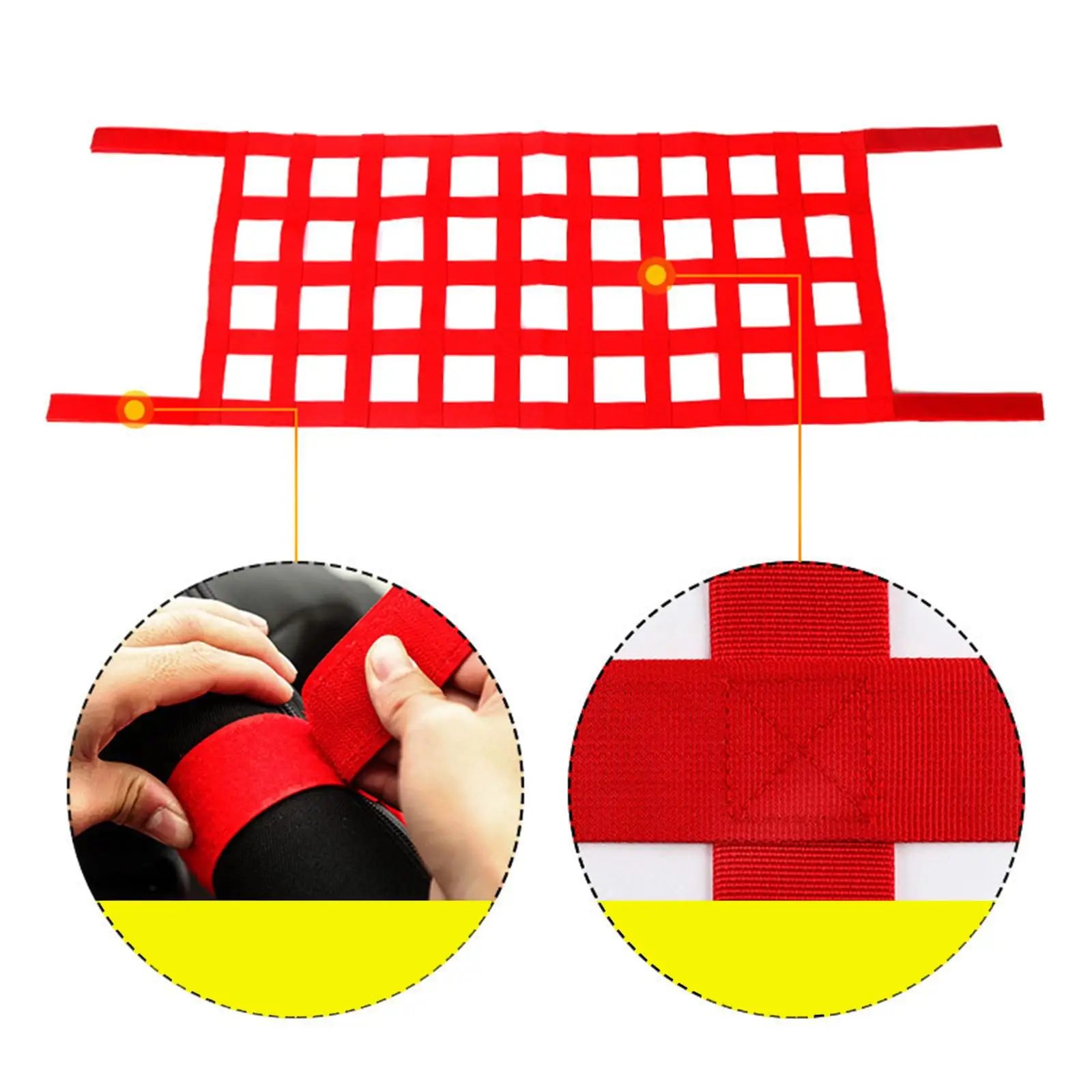 سيارة/أرجوحة/أجزاء داخلية/متعددة الوظائف/ملحقات السيارة/منظم شبكي يناسب Jku JL Jlu J TJ JK #6