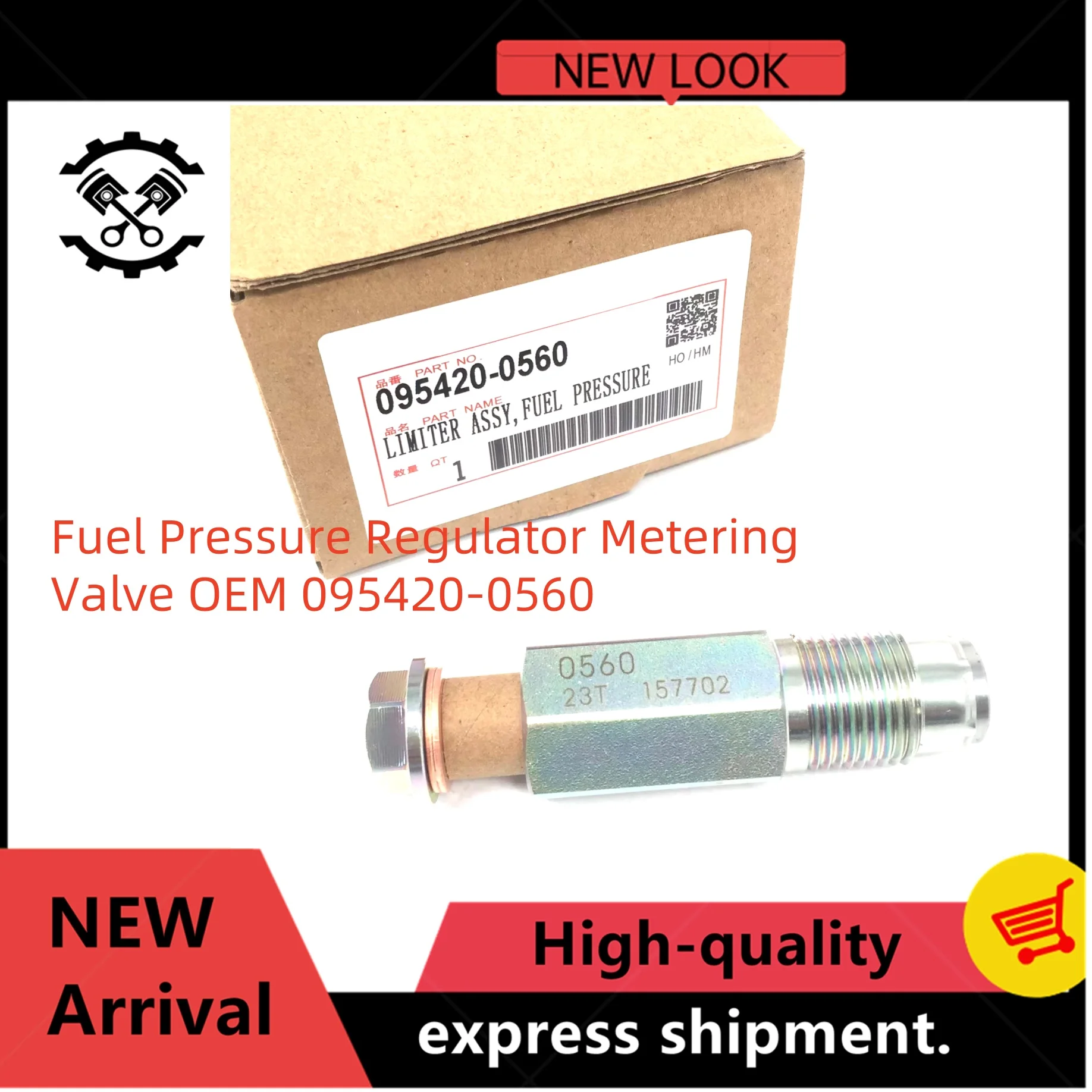 

for CCITROEN JUMPER PPEUGEOT BOXER Fuel Limiter Assy Pressure Relief Valve OEM 095420-0560 0954200560