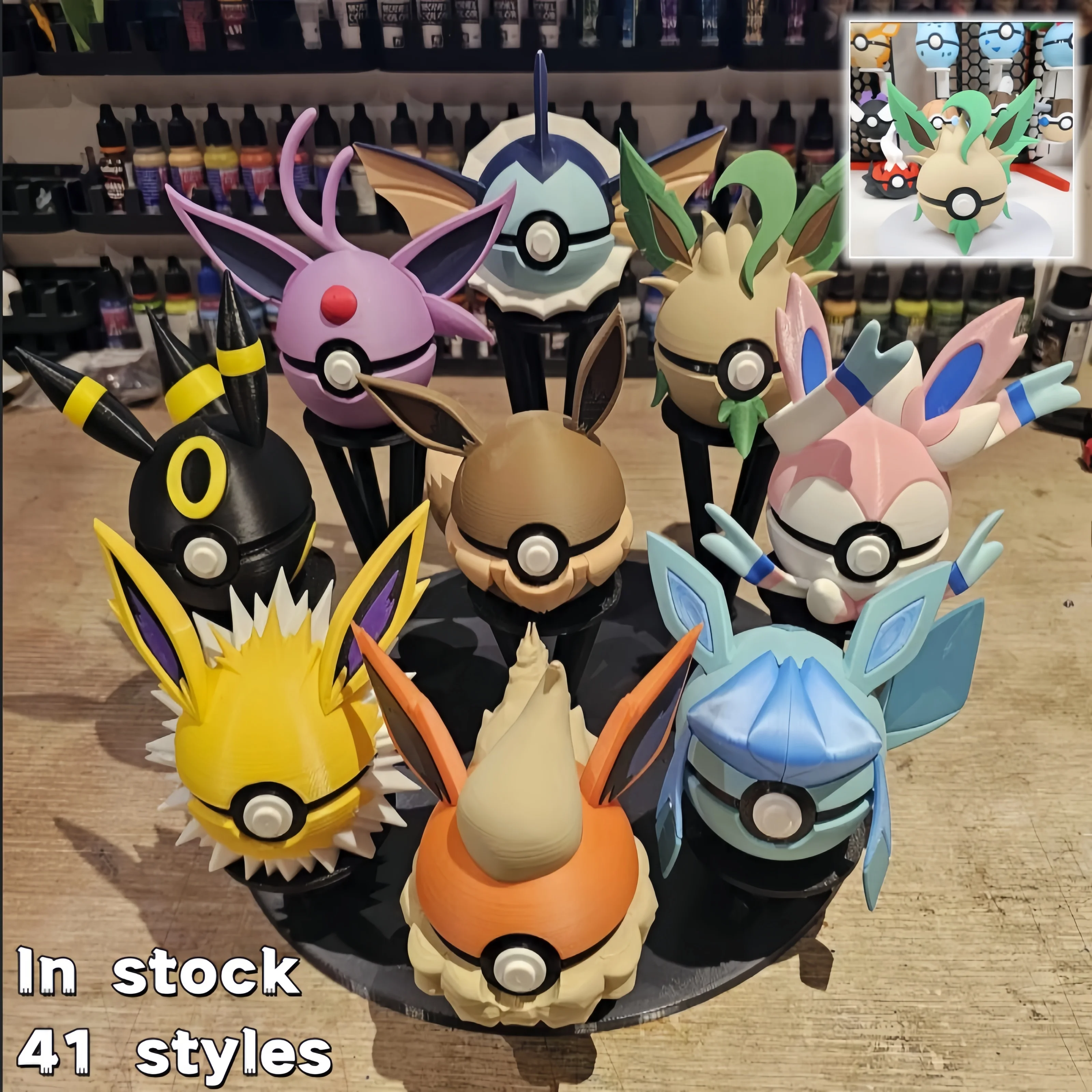 재고 있음 3D 프린팅 포켓몬 포켓볼 포켓 몬스터 모양 볼 장식품 포켓몬 선물 모델 컬렉션 선물 생일 장난감