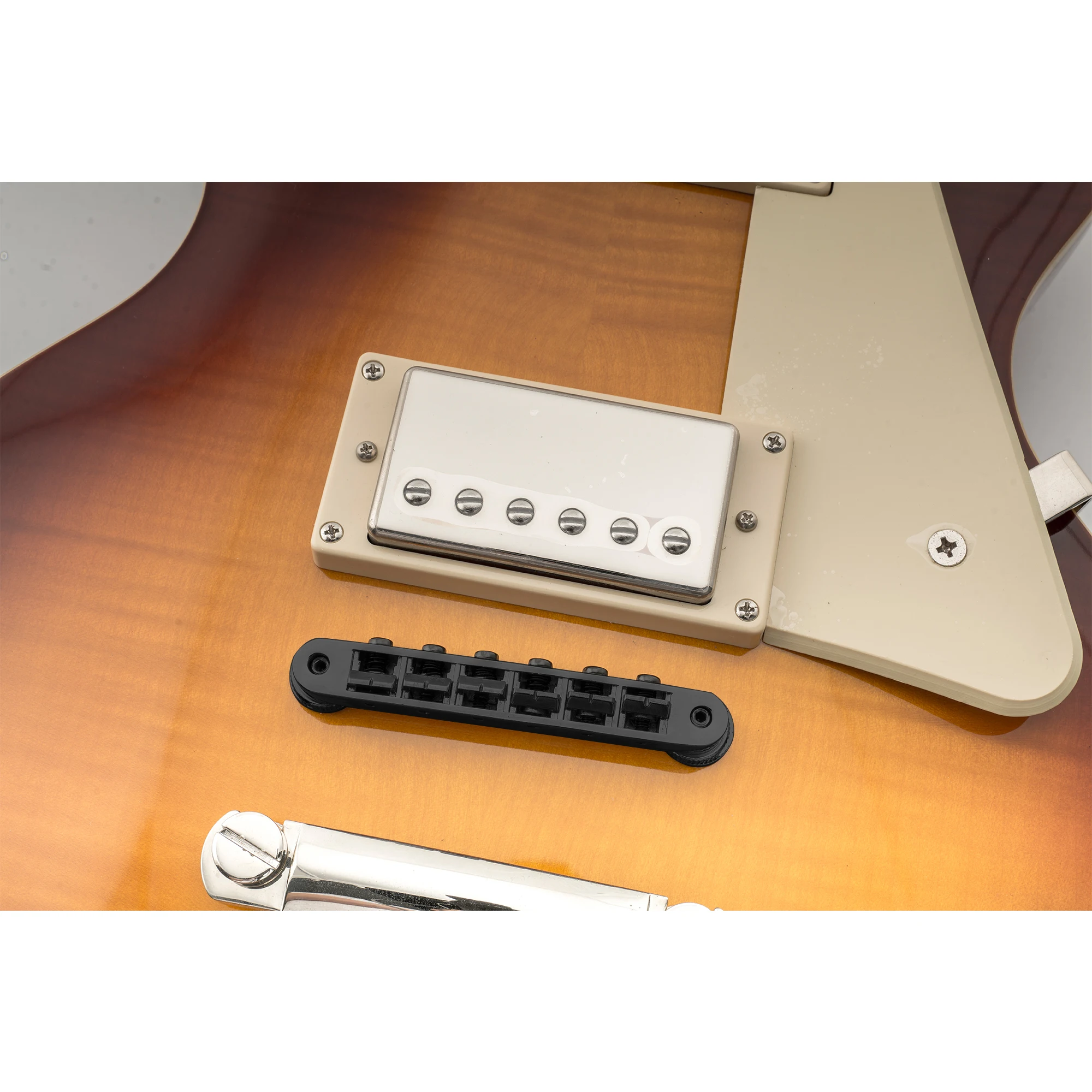 Wilkinson M Series 52mm(2-3/64 inch) String Spacing Nashville Style Tune-o-matic Bridge for LP SG Style Electric Guitar