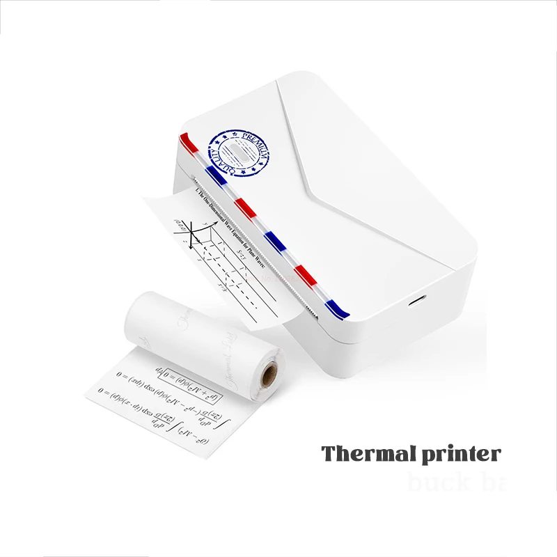 

Phomemo M03as Mini Portable Thermal Printer Inkless Notes Printer Pocket Printer 300dpi 15/53/80mm Sizes Paper For Label Printer