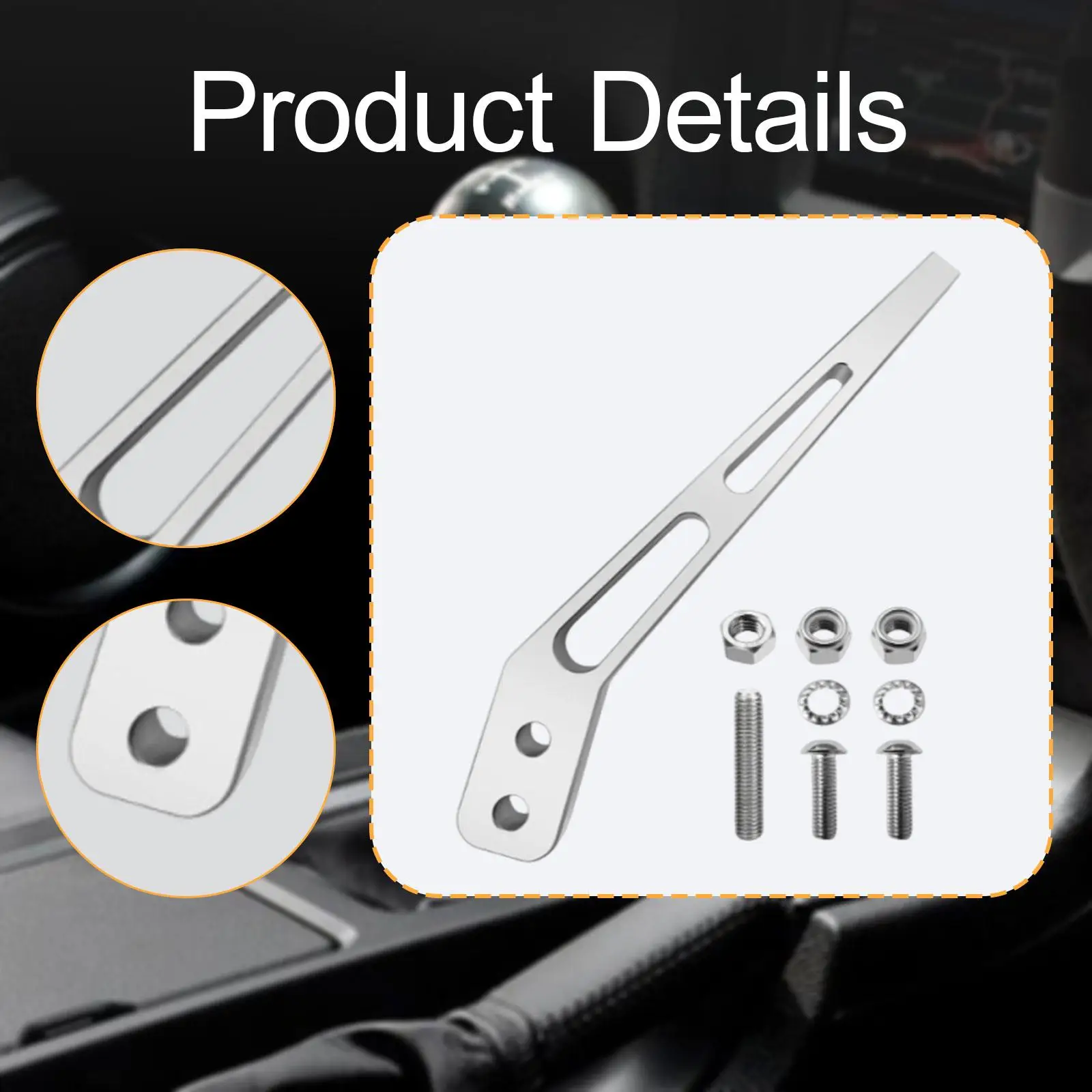 

Portable Aluminum Alloy Gear Shift Stick 10 Inch Ergonomic Shifter Shaft Accessories for T5 T45 T56 TKO500 TKO600