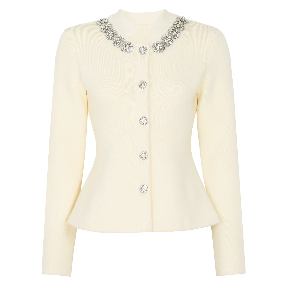 

25319 Высококачественный весенне-осенний новый модный вязаный универсальный женский кардиган с длинными рукавами для путешествий и ногтей