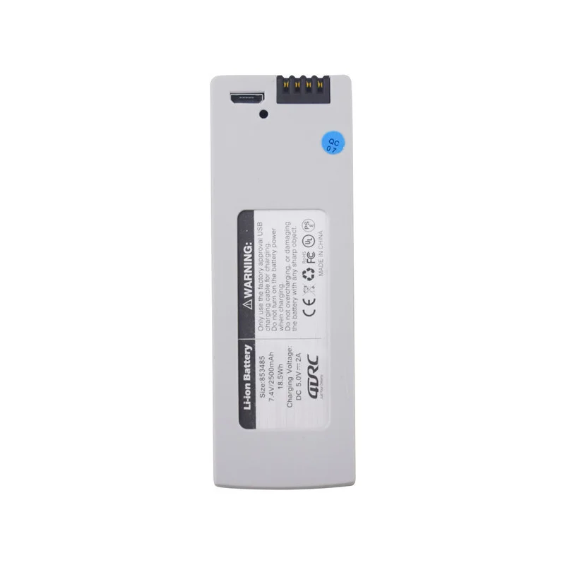 Batería LiPo 7.4V 2500mAh para dron F8 – Compatible 4DRC - imagen 2