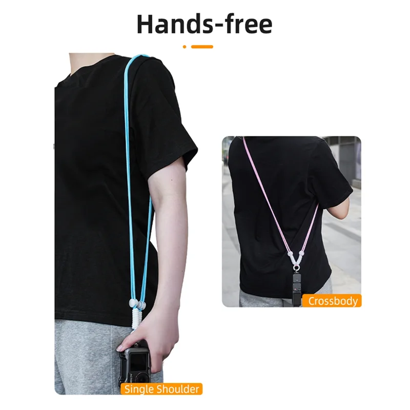 -September Neck Strap For DJI OSMO Pocket 3 With 1/4 Screw Neck Strap Handheld Gimbal Camera Protective Accessories