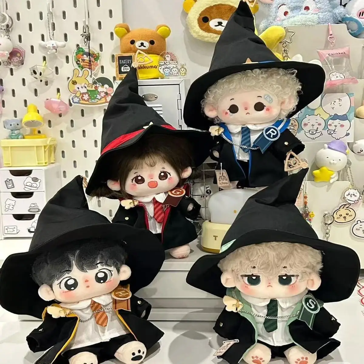 10cm Cotton Doll Magic Academy Style Set 10cm Nunu Doll Fashion No Attribute Dress Up Game Accessories