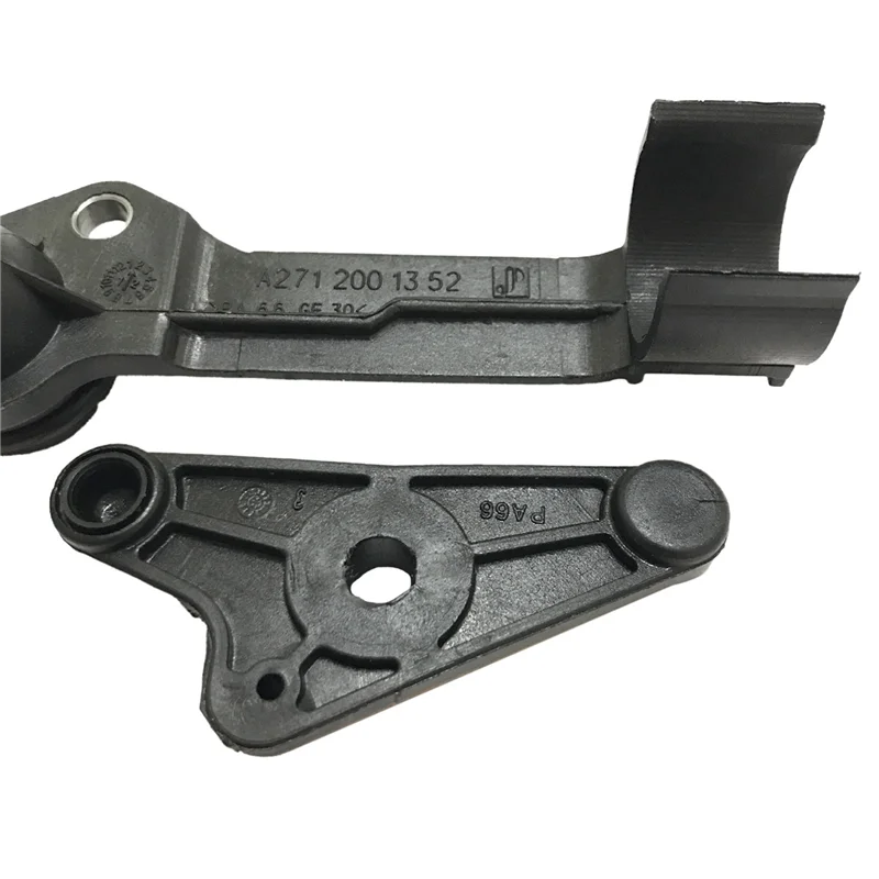 3X Black Plastic Engine Water Pipe Oil Cooler To Cylinder Head Fit For Mercedes Benz C230 W203 M271 A 2712001352-A97E