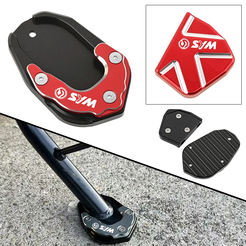 

For SYM ADXTG400 ADX GT 400 ADX 400 GT400 2024 2025 Aluminum Motorcycle Kickstand Side Stand Extension Pad Auxiliary Foot pedal