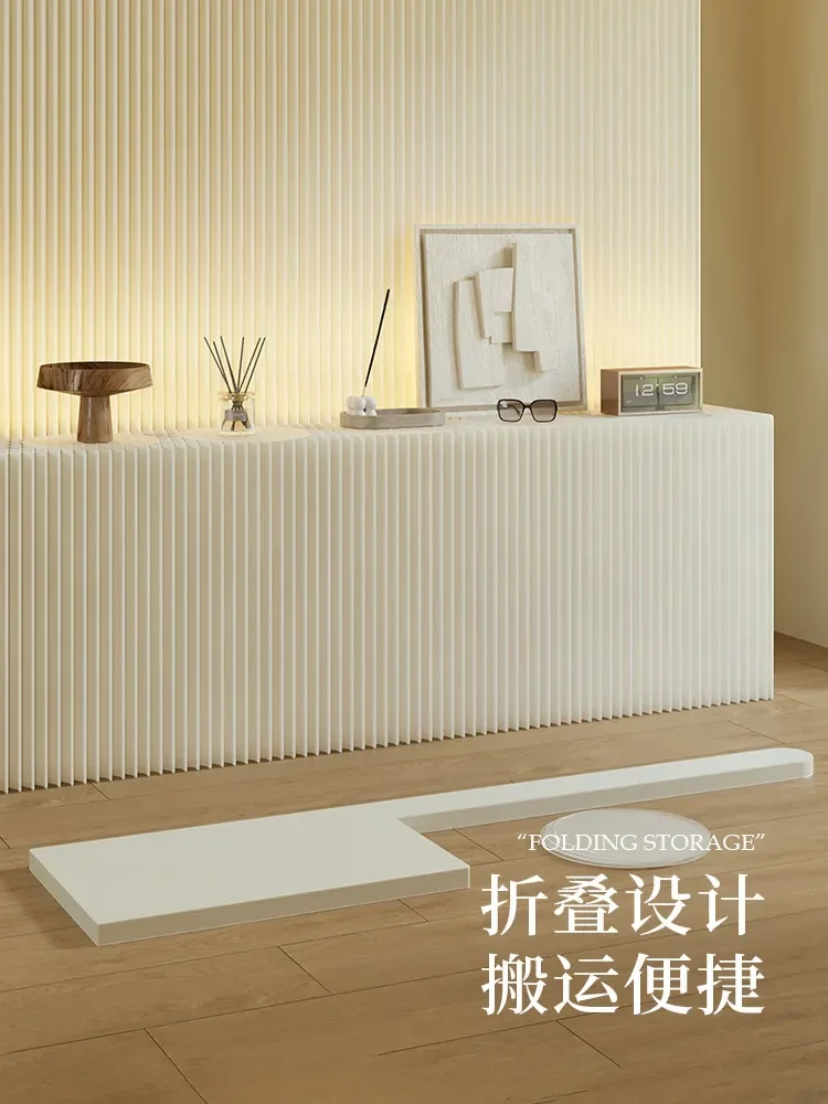 Screen partition Entry porch Anti-peeping commercial live broadcast background wall Office shelf Luminous gallery