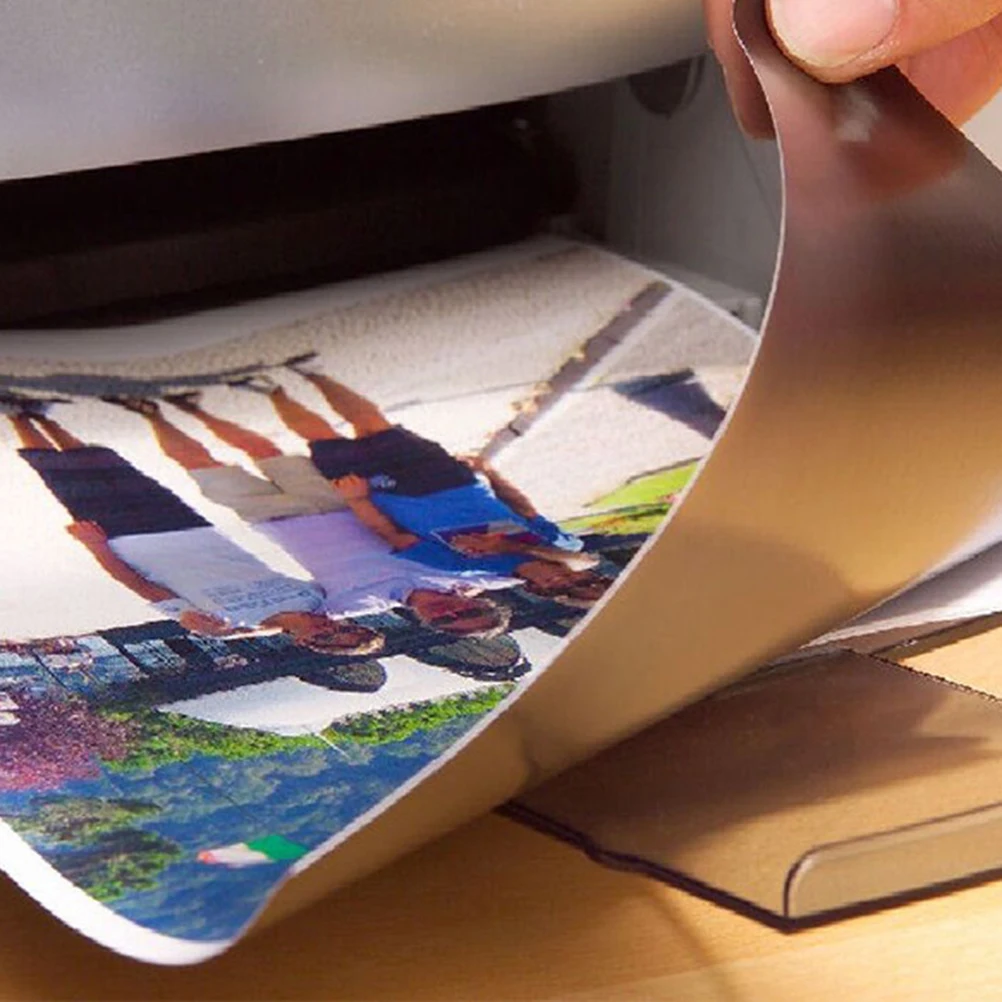 

3Pcs Magnetic Printing Paper A4 Size Glossy Premium Photographic Paper for Inkjet Printer Fridge Decorative Sticker