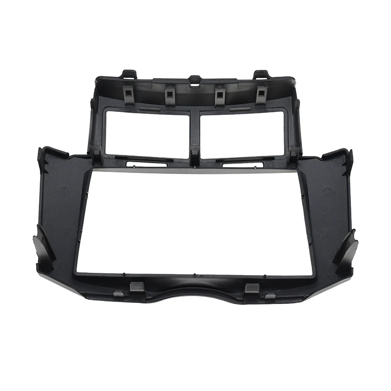 2 Din Car Radio fascia for Toyota Yaris Vitz Platz 2005-2011 Face Frame Dash Installation Trim Kit Stereo Double Din Panel