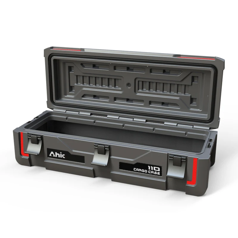Unique 4x4 Outdoor Camping 110 Plastic Tool Box Truck Heavy Duty Car Roof Racks Tools Box Storage