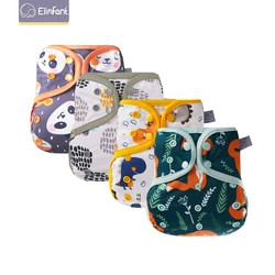 Elinfant Grotere Maat Verstelbare Waterdichte Luier Cover Wasbare Herbruikbare Mode Print Voor 10-20Kg Baby Doek Luier