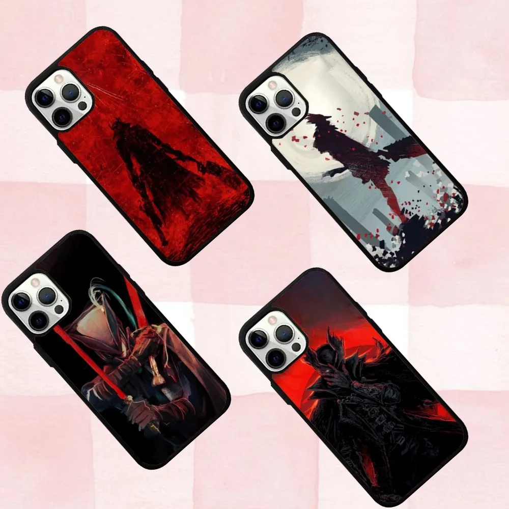 

B-Bloodbornes Darks S-Souls Phone Case For IPhone16,se4,15,Pro,Max,Case14,Plus,13,12,11 Magesafe Magnetic Wireless Charge Cover