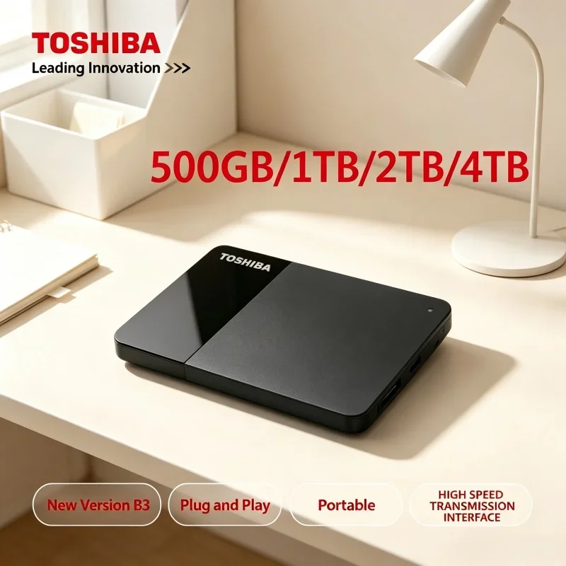 usb30高速ハードディスク-東芝-canvio-ready-b3-25インチ外付けhdd-複数サイズ-1tb-2tb-4tb-mac-ノートパソコン-android対応