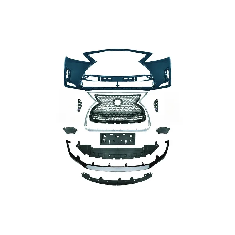 

Car Front Bumper Face Conversion Kit for RX270 350 450h 2009-2015 Upgrade to 2019+ Style Front Bumper Automotive Body Kits