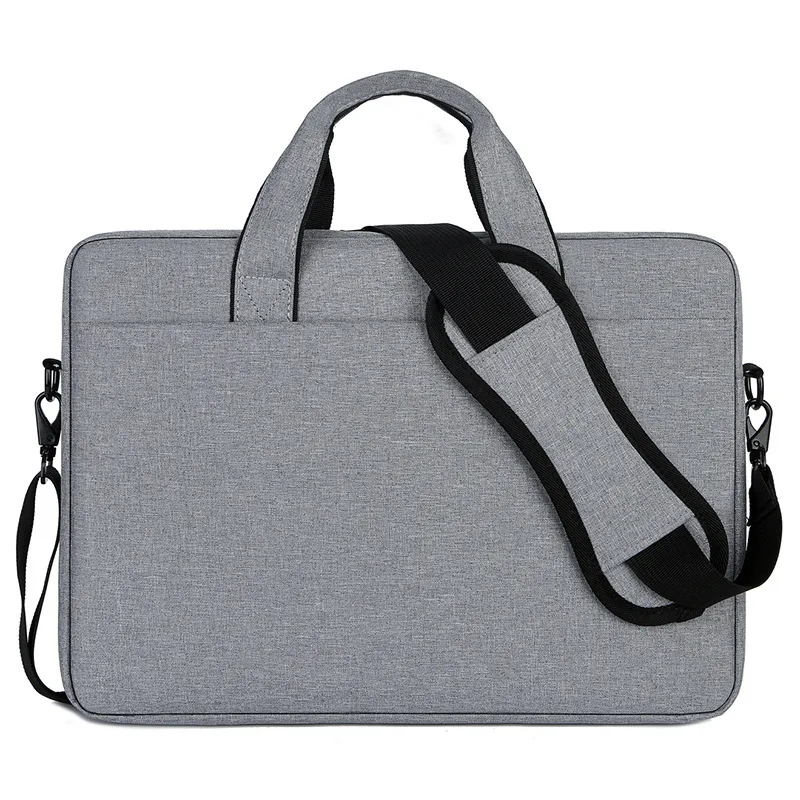 Nowa torba biznesowa na laptopa, aktówka skórzana dla kuriersów, torba na ramię dla kobiet do pracy, torebka na laptopa do ręki, etui na notebooka na 15 cali.